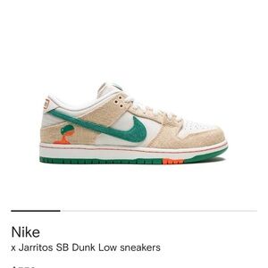 Jarritos x Nike SB Dunk Low—9.5 with orange laces